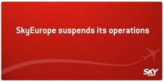 SkyEurope suspends its operations