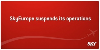 SkyEurope suspends its operations