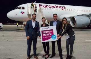 Eurowings od 17. veljače do 01. ožujka 2020. leti iz Njemačke za Zadar